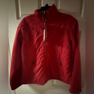 Women's Red Fleece Jacket